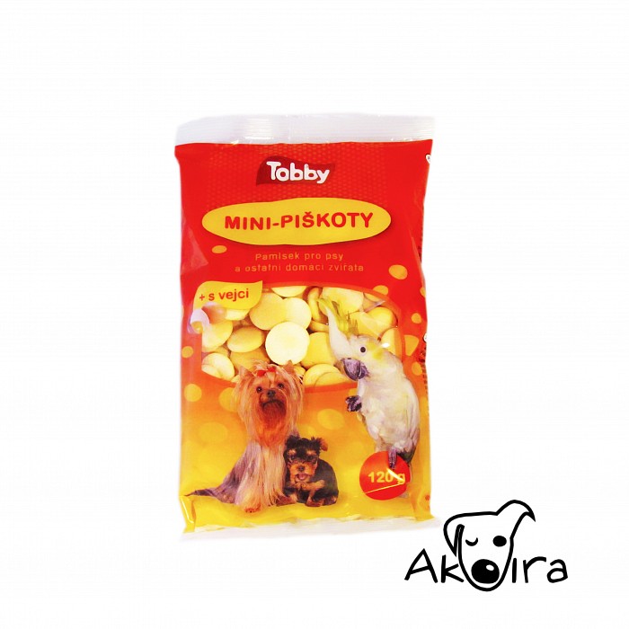 Tobby mini piškoty 120 g