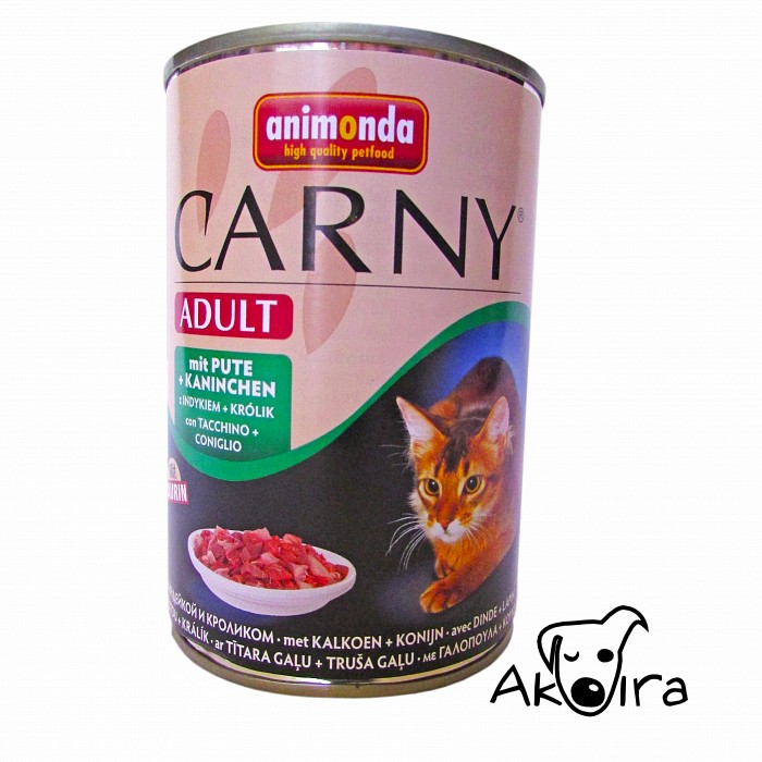 Animonda Carny krůtí konzerva s králíkem 400 g