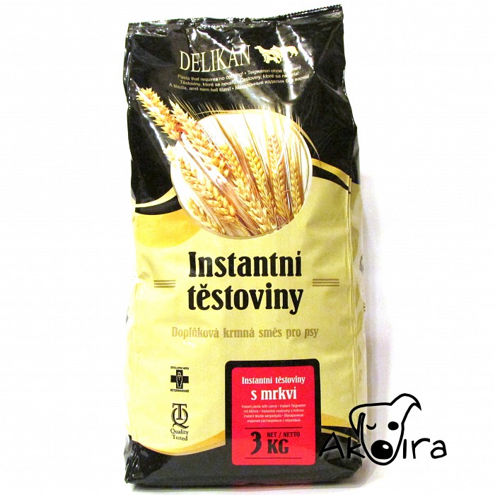 Delikan instantní těstoviny s mrkví příloha 3 kg