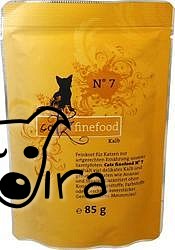 Catz Finefood No.7  Kapsička s telecím masem 85 g