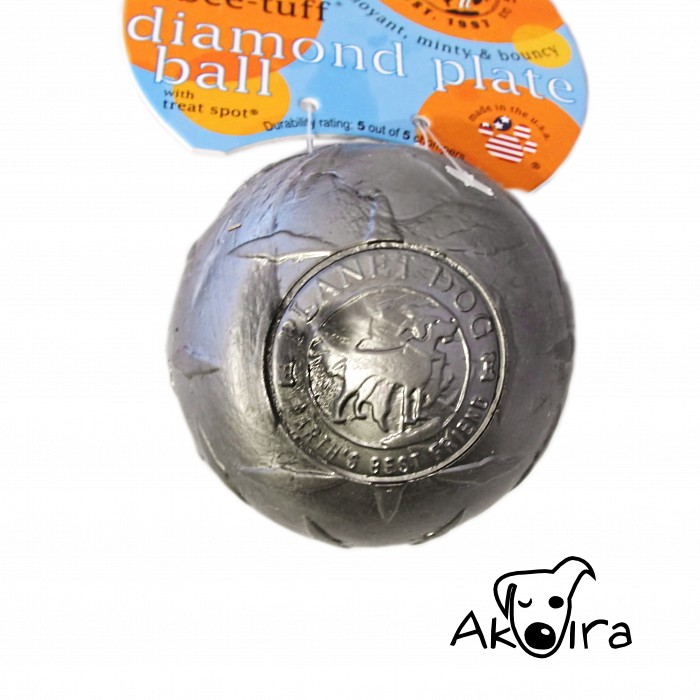 Orbee-Tuff Diamond Ball stříbrný 8 cm