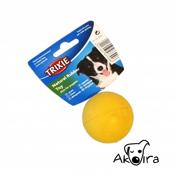 Trixie Míček z tvrdé gumy malý 5 cm