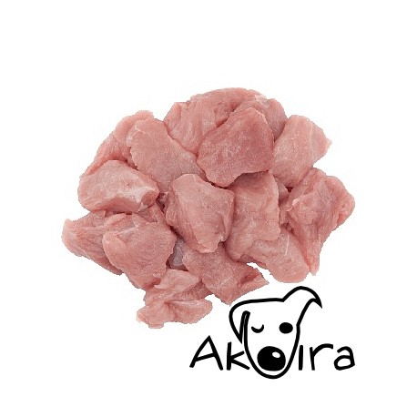 Do psí misky Krůtí svalovina kostky 1 kg