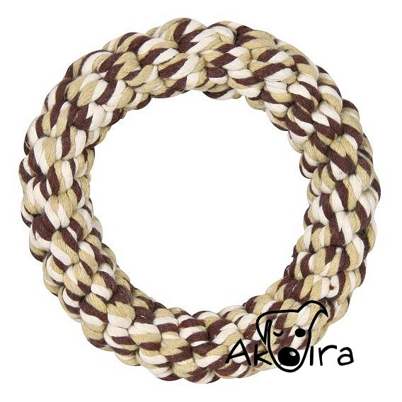 Trixie Kruh splétaný bavlněný 14 cm