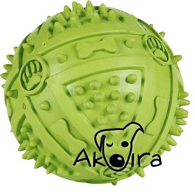 Trixie Pískací balónek s bodlinkami pro psy 6 cm