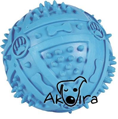 Trixie Pískací balónek s bodlinkami pro psy 6 cm