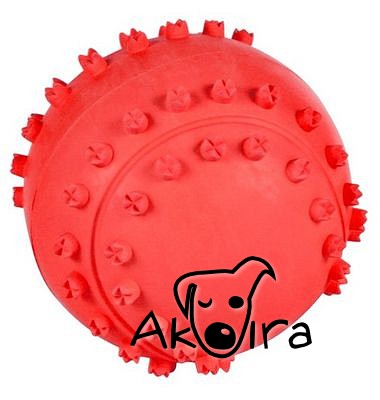 Trixie Pískací balónek s bodlinkami pro psy 6 cm