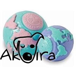 Orbee-Tuff® PUPPY Zeměkoule Little fialová - tyrkys hračka pro štěňata