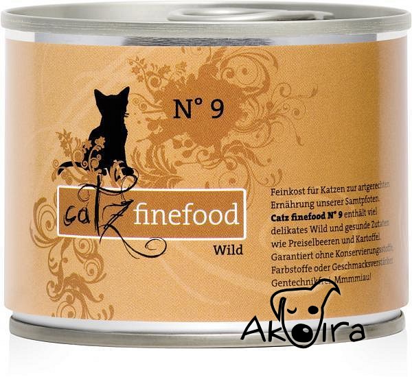 Catz Finefood No.9 Konzerva se zvěřinou 200 g