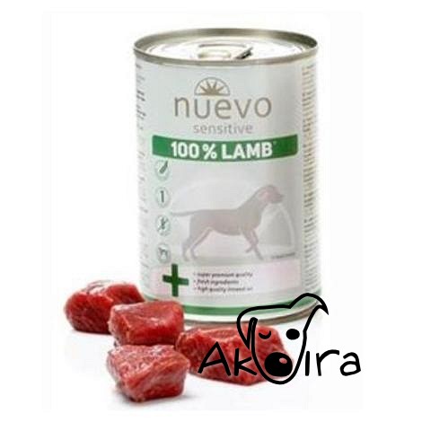 Nuevo sensitive jehněčí konzerva pro psy 400 g