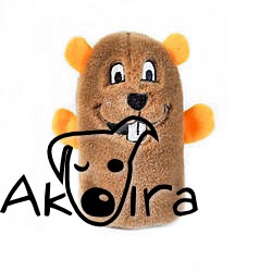 ZippyPaws Squeakie Buddie - Bobr