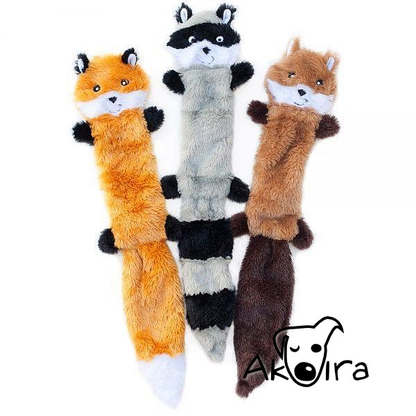 ZippyPaws Skinny Peltz plyšové zvířátko Large