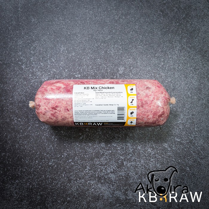 KB RAW Mix Kuře 1 kg