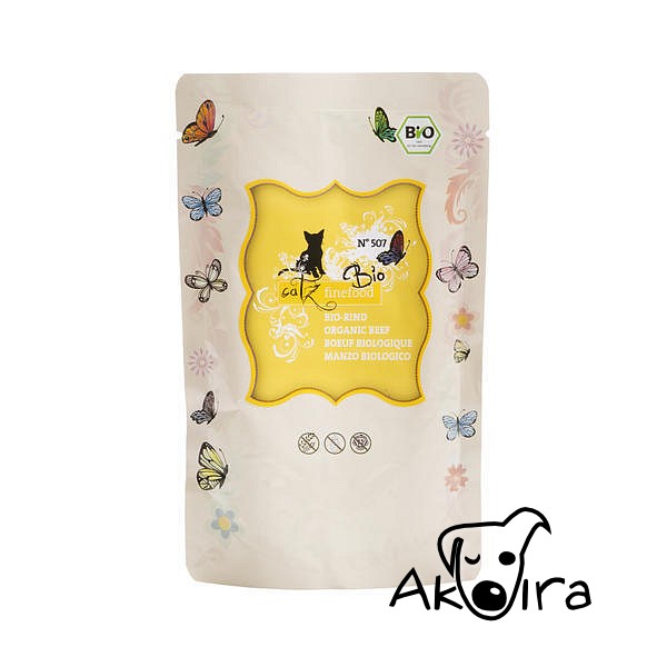 Catz Finefood Bio No.507 Kapsička s hovězím masem 85 g