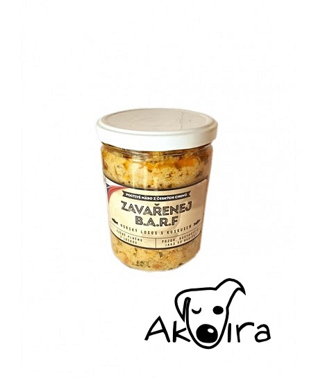 Zavařenej B.A.R.F. Norský losos s kuskusem 375 g