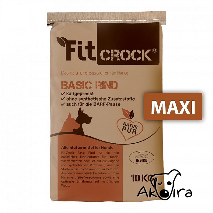 cdVet Fit Crock Basic Hovězí MAXI 10 kg