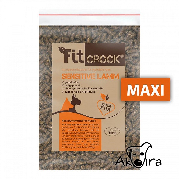 Vzorek & Pamlsek cdVet Fit-Crock Sensitive Jehněčí MAXI 200 g