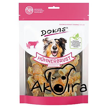 Dokas Rolky z hovězí kůže obalené kuřecím 250 g