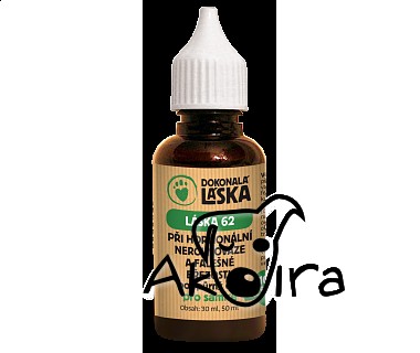 Dokonalá láska 62 Hormonální nerovnováha a falešná březost pro fenky 30 ml