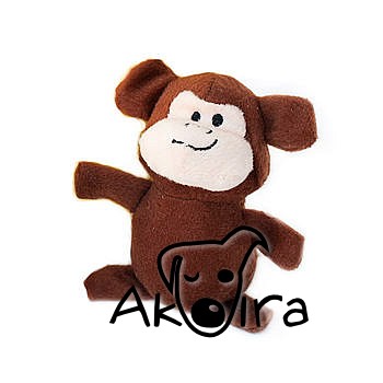 ZippyPaws Opička pískací hračka pro psy