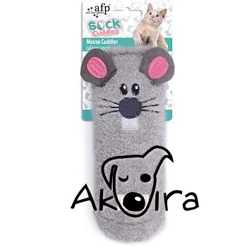 AFP Sock Cuddler Ponožka s myškou a se šantou šustící 20 cm