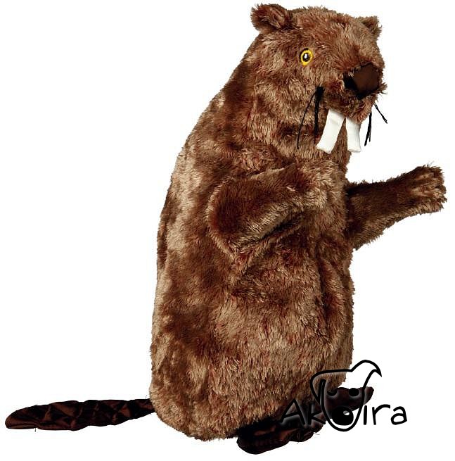 Trixie Bobr plyšový se zvukem 27 cm