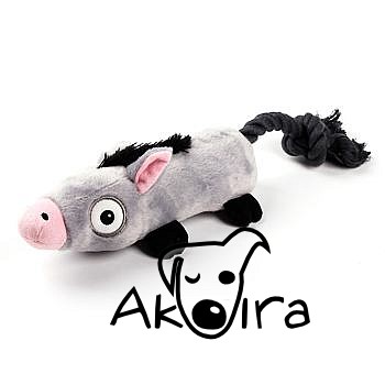 AFP Ultrasonic plyšový oslík s ultrazvukovým pískátkem 38,5 cm