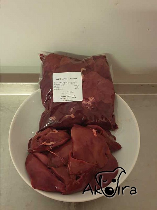 Maso Veleň Krůtí játra v celku 1 kg