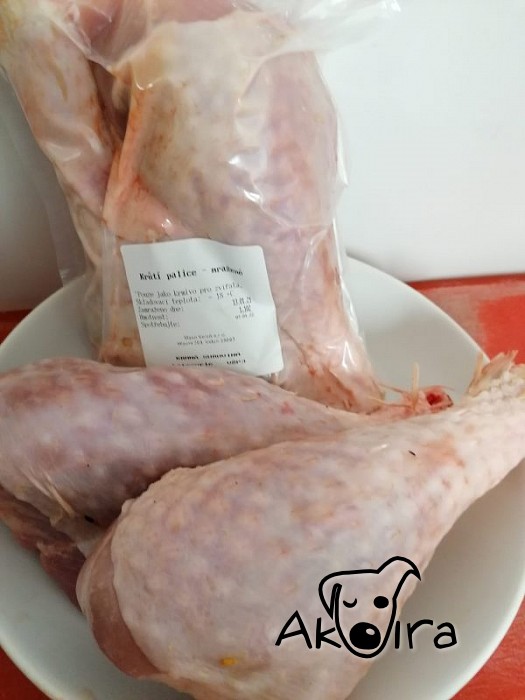 Maso Veleň Krůtí spodní stehna v celku 1 kg