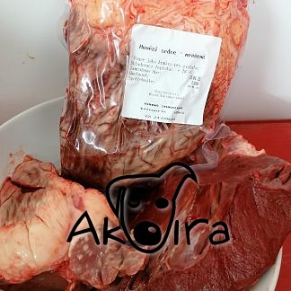 Maso Veleň Hovězí srdce v celku 1 kg