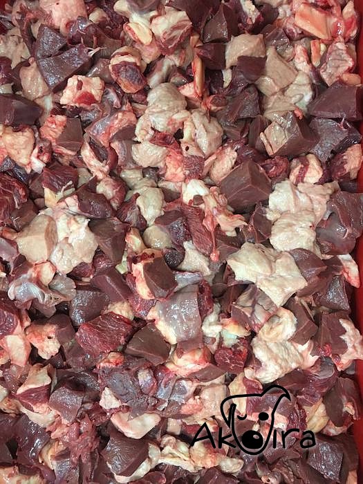 Top BARF Hovězí směs MILKA TOP kostky 0,8 kg