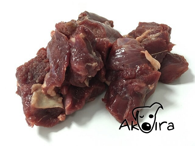 Top BARF Kozí svalovina jemné kostky 0,8 kg