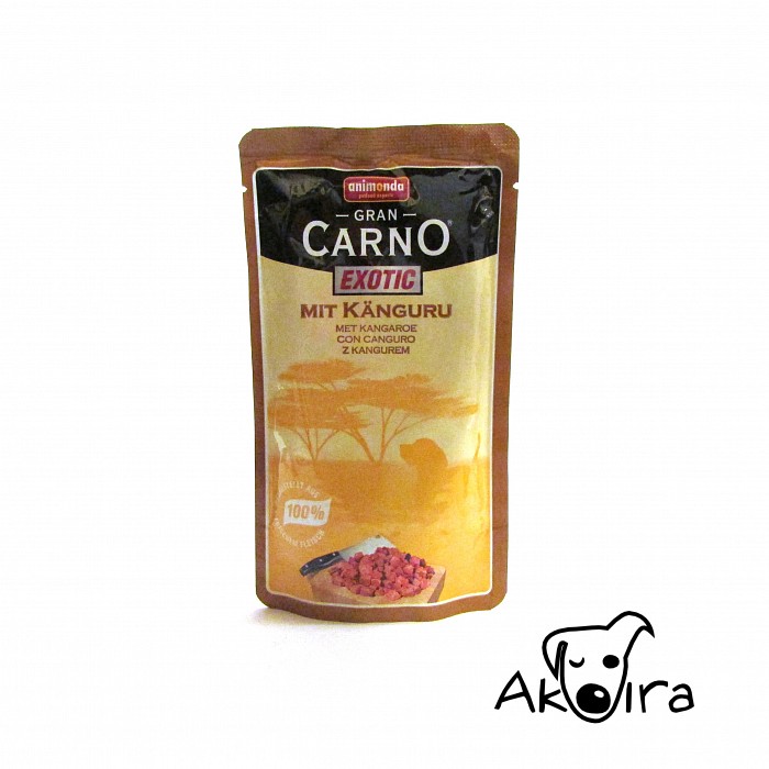 Animonda dog Gran Carno Exotic mit Känguru kapsička 125 g