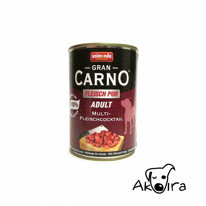 Animonda Gran carno konzerva vícemasový koktejl pro dospělé psy 400 g