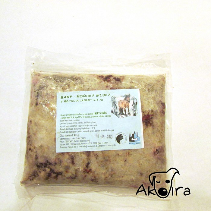 BD Yummy BARF Koňská mlska s řepou a jablky 0,4 kg