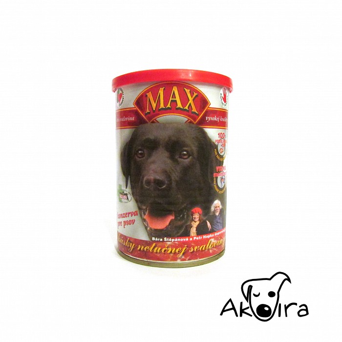 Max konzerva Kostky libového masa 400 g