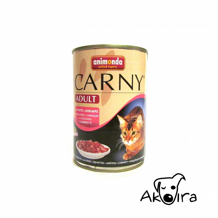 Animonda Carny krůtí konzerva s garnáty 400 g